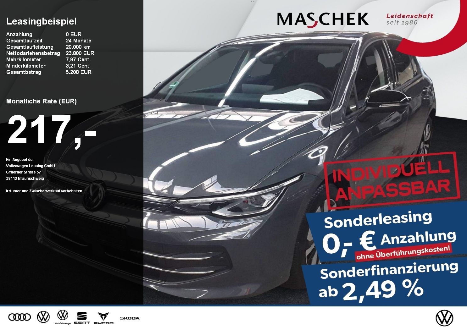 Volkswagen Golf Goal 1.5 TSI AHK Navi Sitzh Lenkh PDC ACC