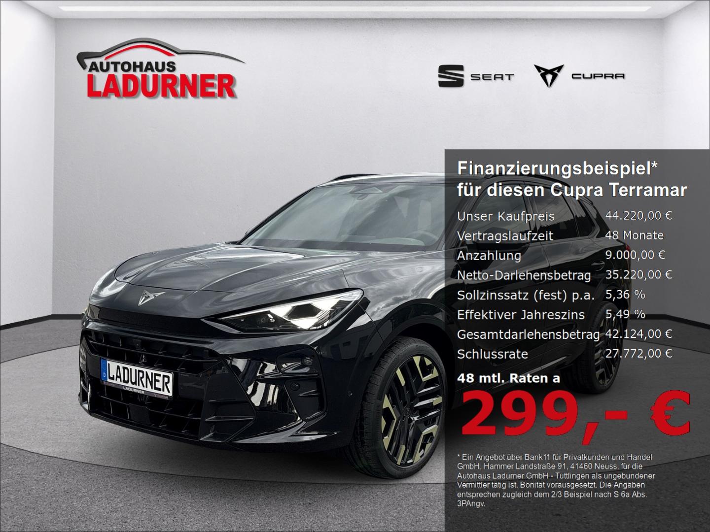 Cupra Terramar 2.0 TSI VZ 4Drive *HUD+AHK+PANO+Navi+Le