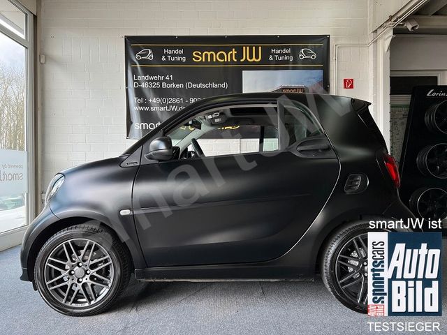 Smart Brabus Xclusive orig. schwarz matt Navi Kamera