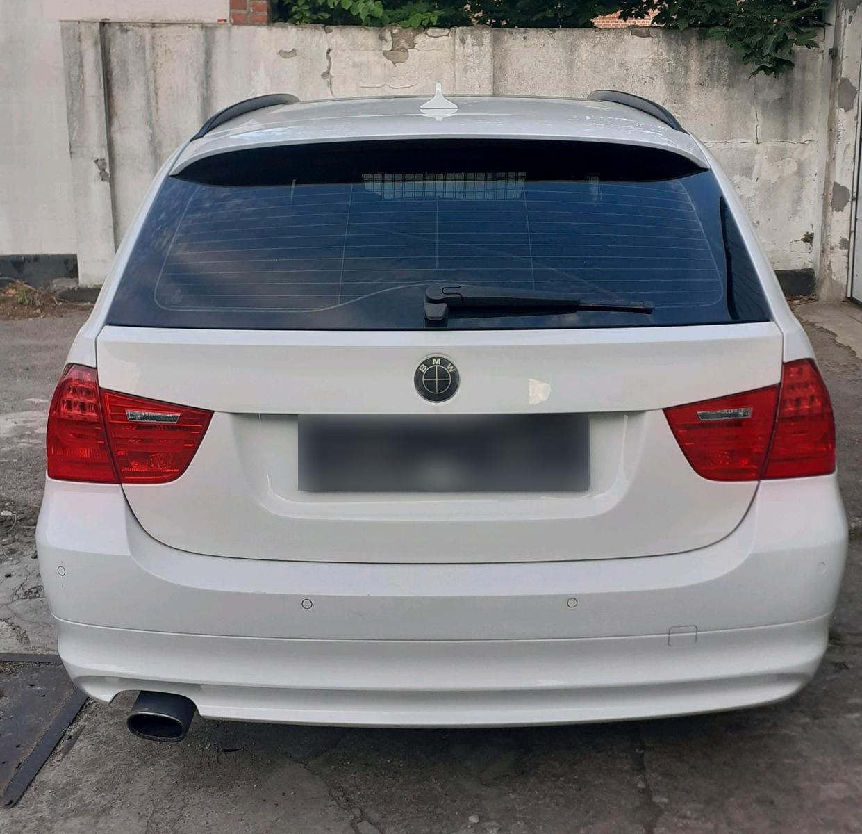 BMW 320 2010 — rear view