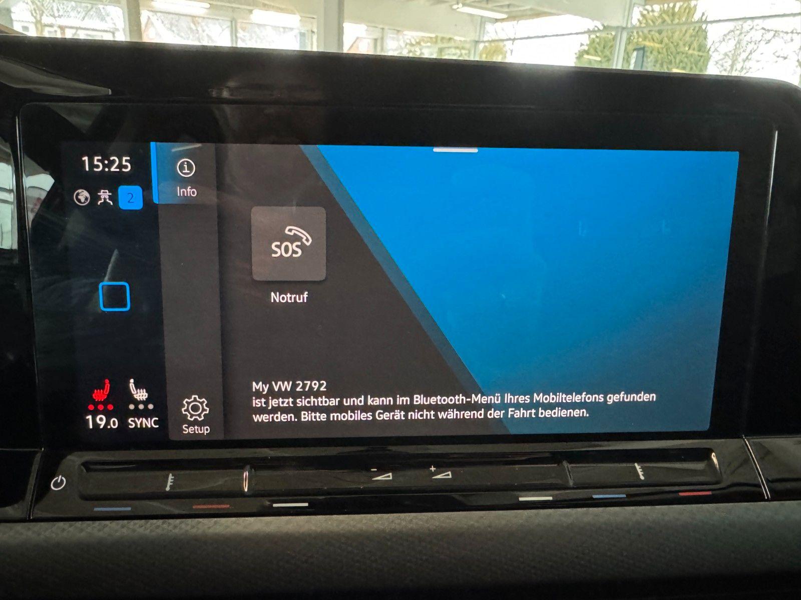 Volkswagen Golf 8 1.5 TSI Life Matrix Standheizung, миниатюра 15