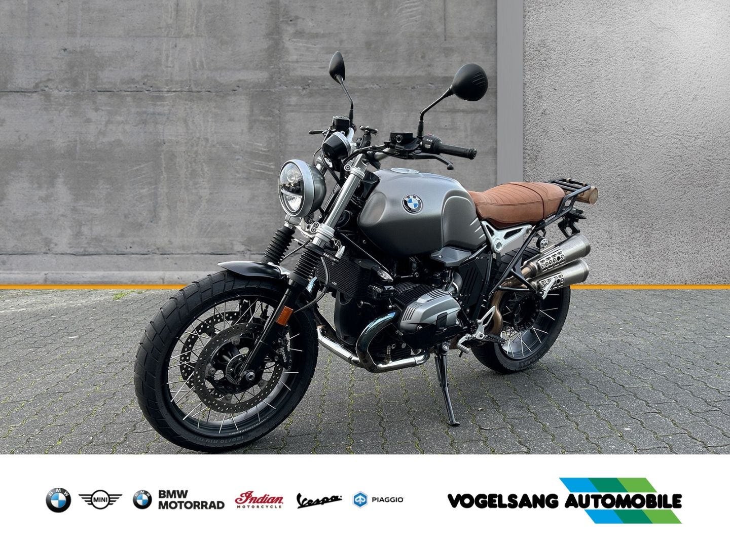 Fahrzeugabbildung BMW R nineT Scrambler, LED-Zusatzscheinwerfer, Gepäc