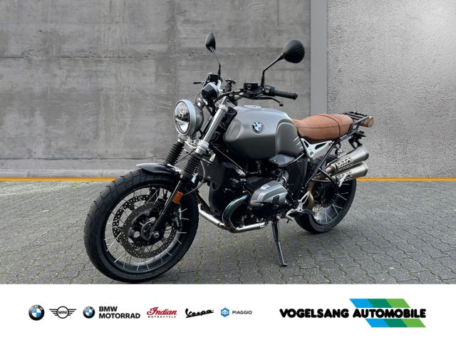 BMW R nineT Scrambler, LED-Zusatzscheinwerfer, Gepäc