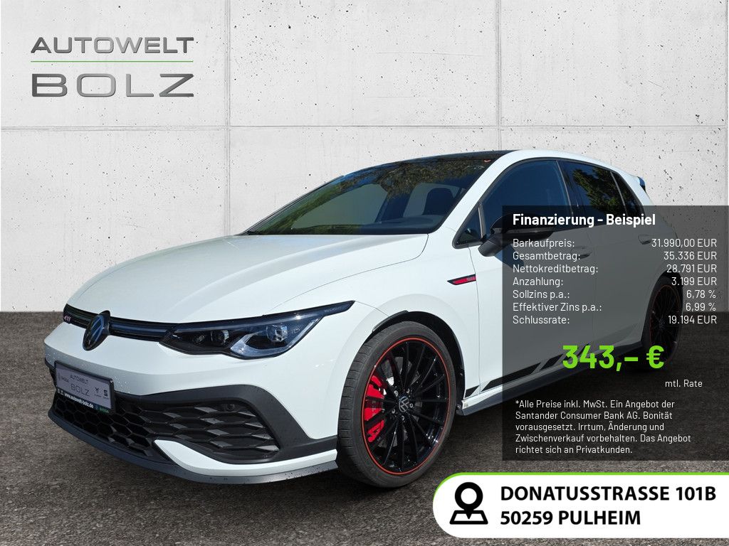 Volkswagen Golf VIII 2.0 TSI GTI Clubsport HUD Perfor.Paket