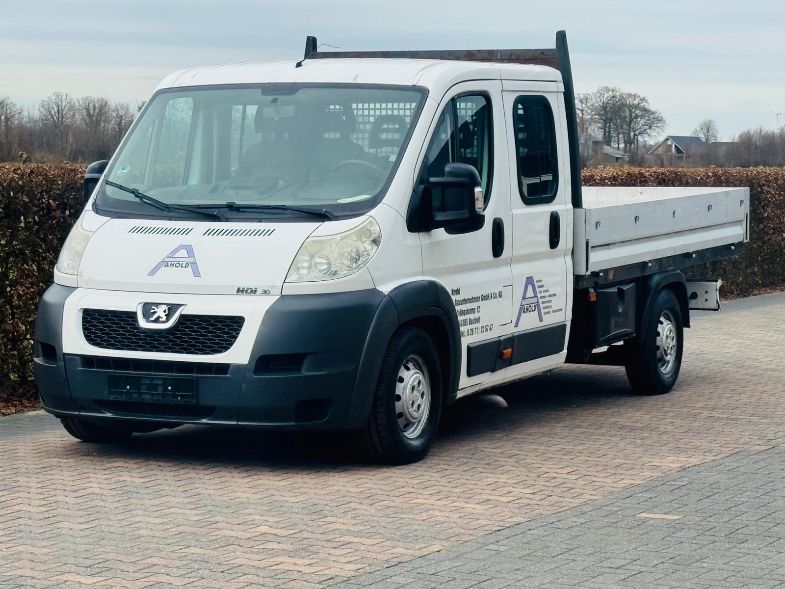 Peugeot Boxer 3.0 HDI DUBBEL CABINE OPEN LAADBAK