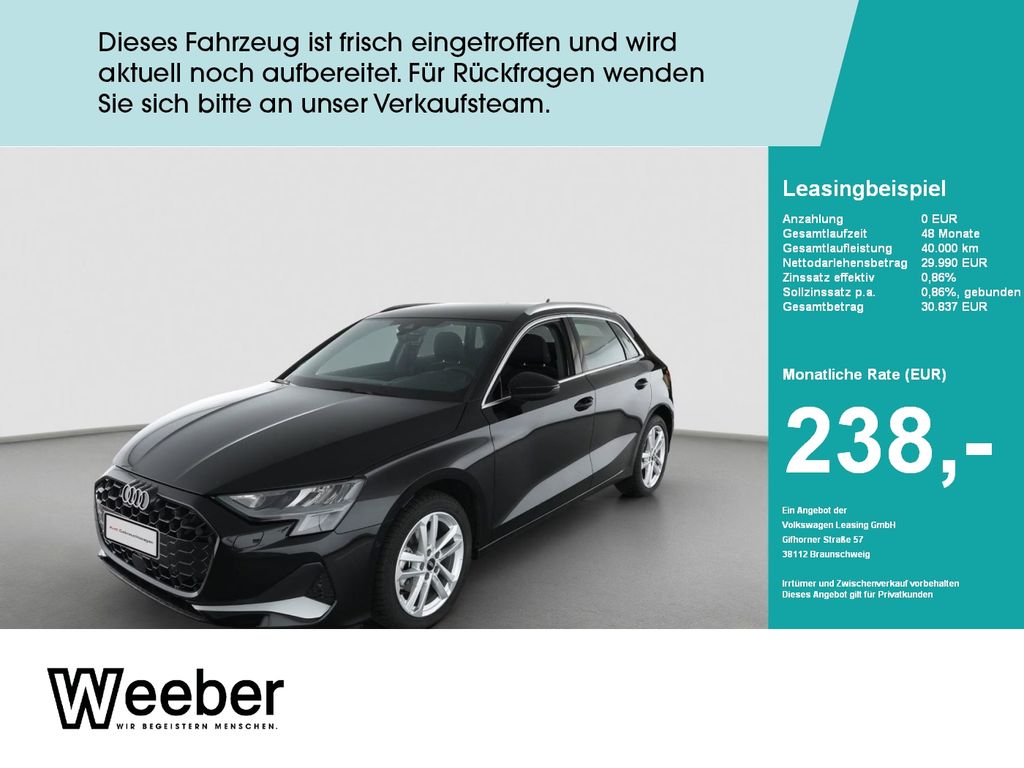 A3 Sportback advanced *NAVI*KAMERA*SHZ*APP CONNE