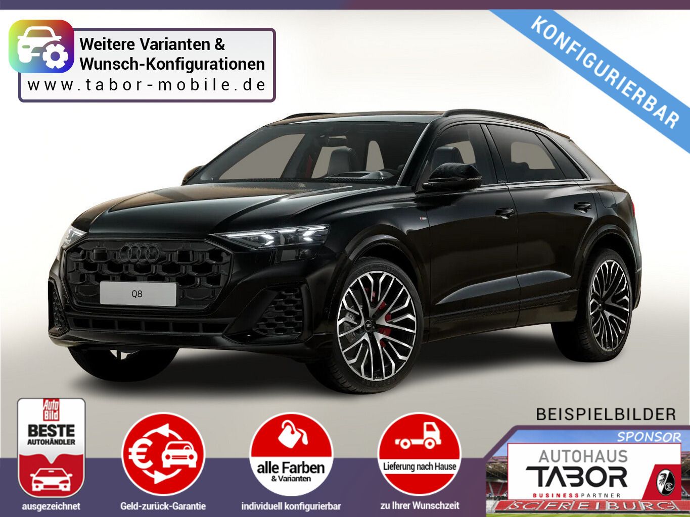Audi Q8 TFSIe 394 Matrix Nav adap.AirSusp UVP-30%*