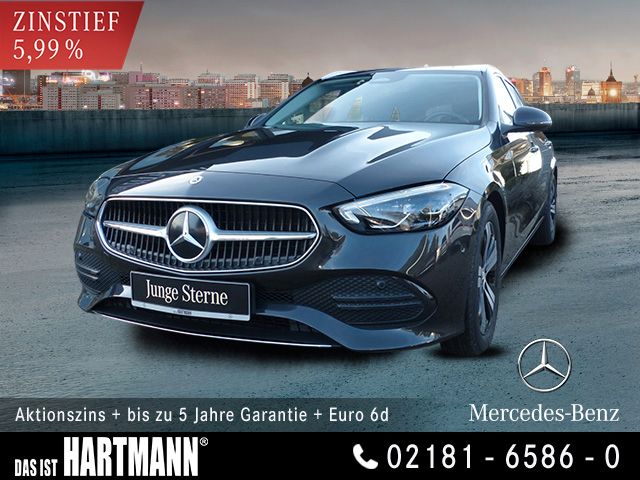 Mercedes-Benz C 180 T AVANTGARDE+MBUX+AHK+R.KAM+AMBIENTE+NAVI