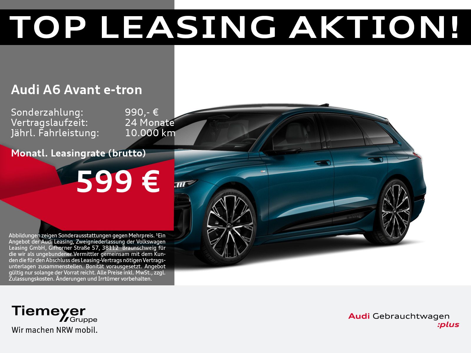 Audi A6 Avant e-tron S LINE EDT. BLUE PANO LM21 V-SPI