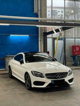 Mercedes-Benz Mercedes C180 Coupé AMG Line - Panorama- B... - Mercedes-Benz C 180 Gebrauchtwagen in Saarbrücken