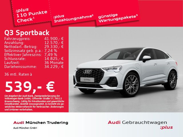 Audi Q3 Sportback 45 TFSI e S tronic S line MMI+ LED