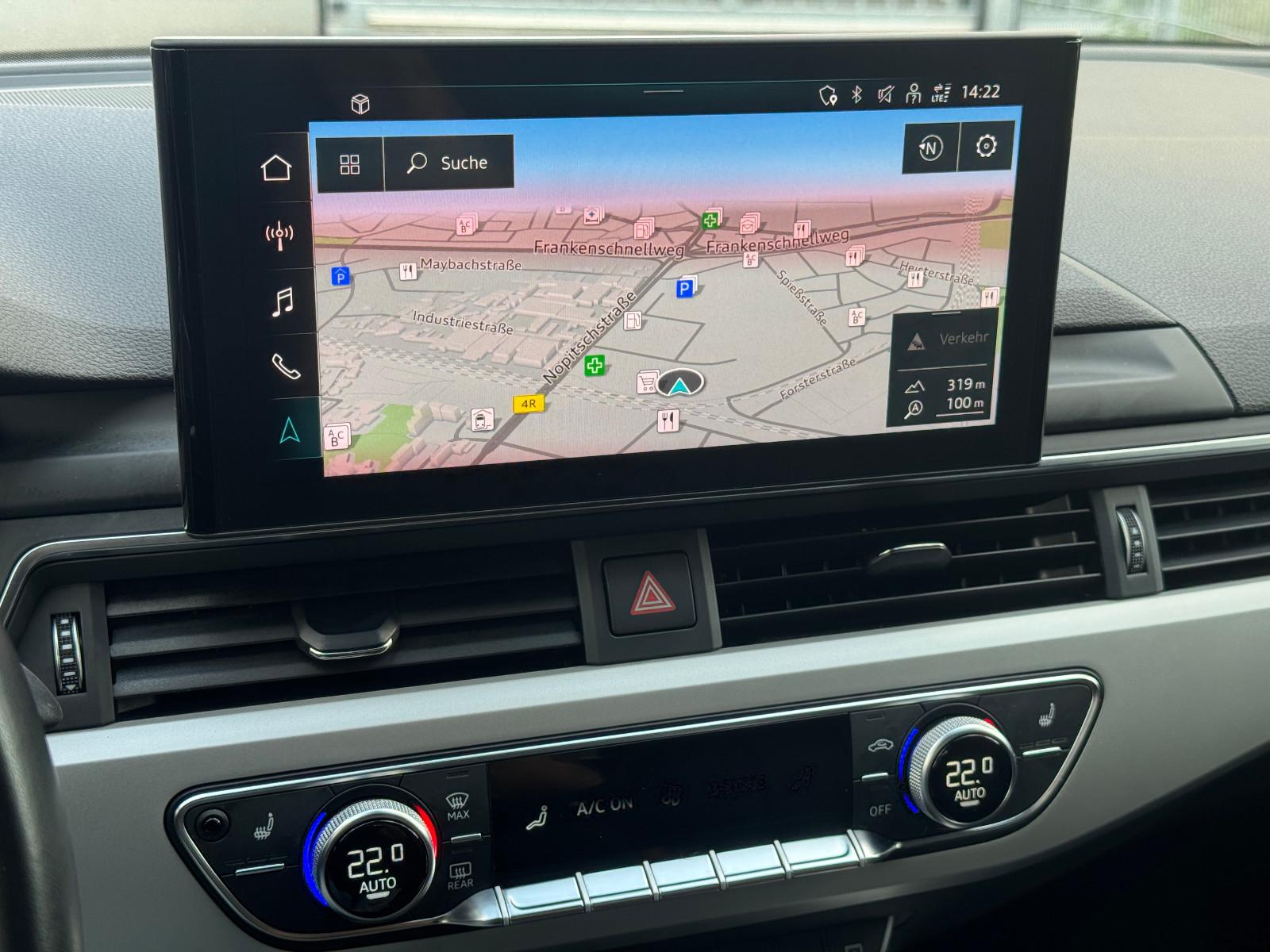 Audi A4 Lim. 40 TDI S tronic*VIRTUAL*RÜFA*, миниатюра 21