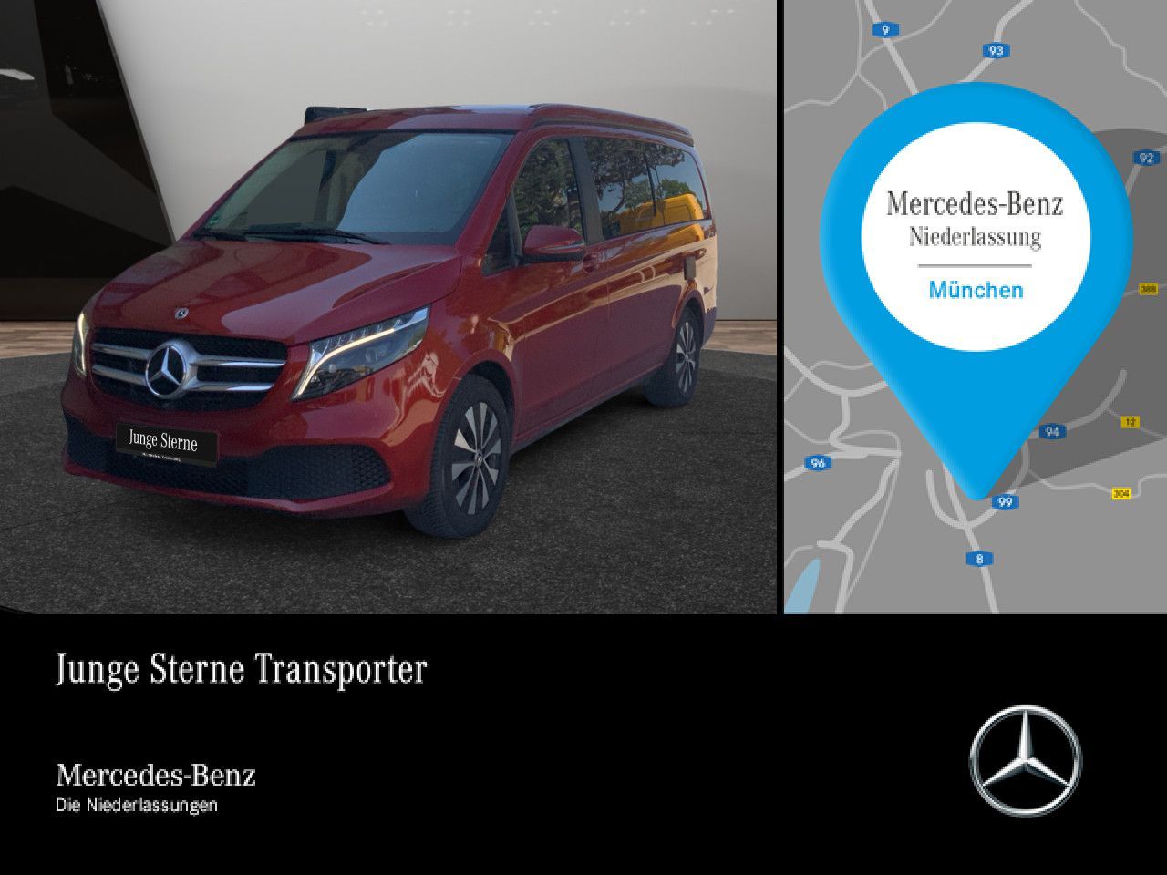 MERCEDES-BENZ Marco Polo 300 d Allrad+9G+AHK+StandHZ+EASYup