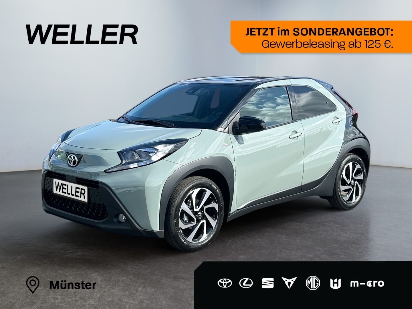 Toyota Aygo X Teamplayer *Gewerbeleasing ab 125€*