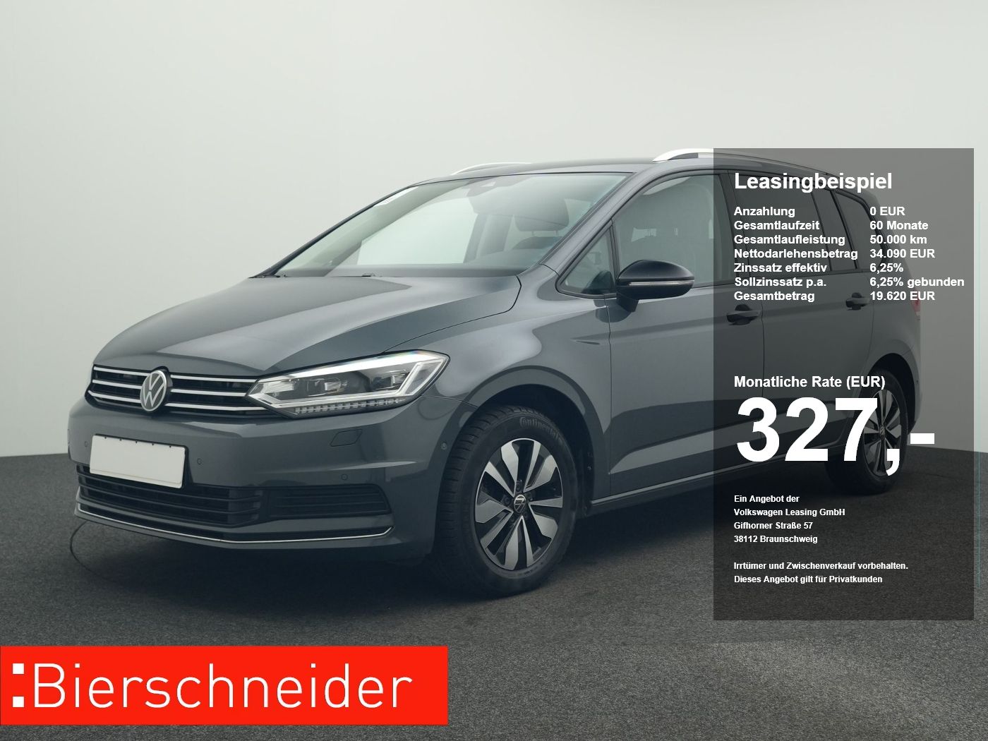 Volkswagen Touran 1.5 TSI DSG Goal 7-Sitz+MATRIX-LED-NAVI-S