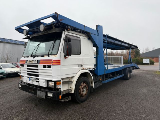 Scania P 93 4x2 car transporter full steel  for 5 cars