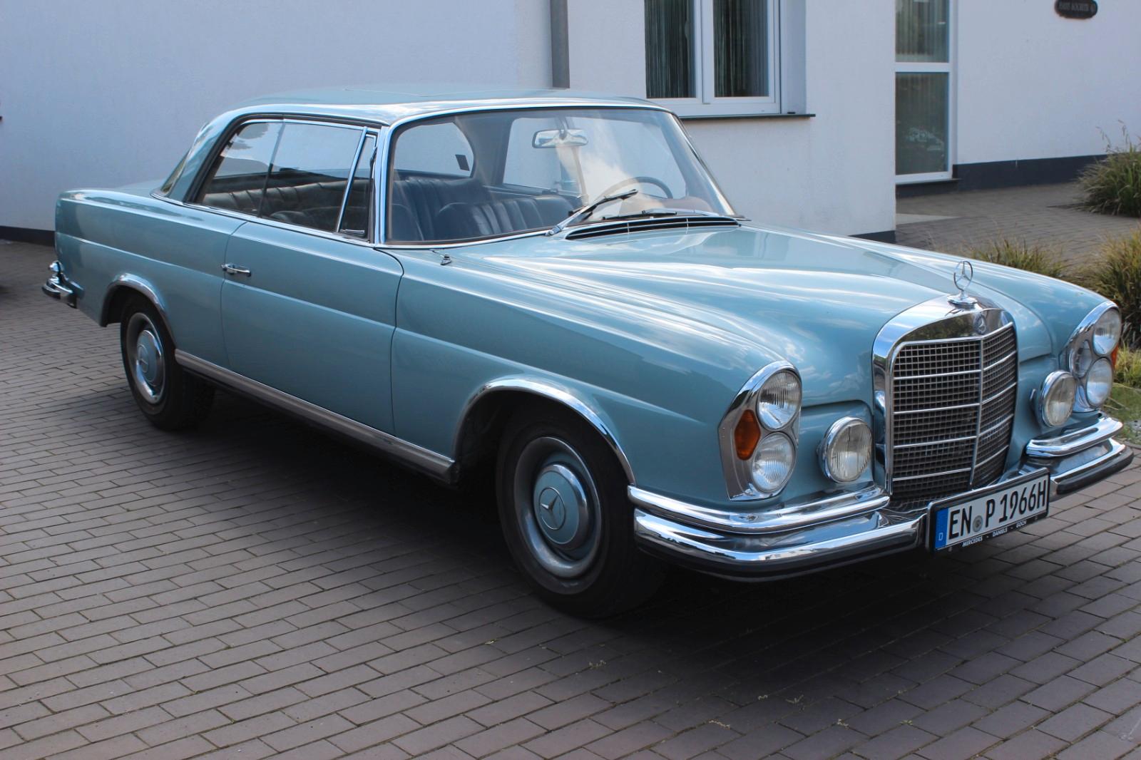 Mercedes-Benz 250 SEC Coupe W111 deutsches Fahrzeug