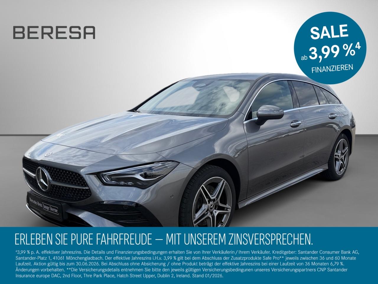 Mercedes-Benz CLA 250 e SB AMG *AHK* AC-Laden getöntes Glas