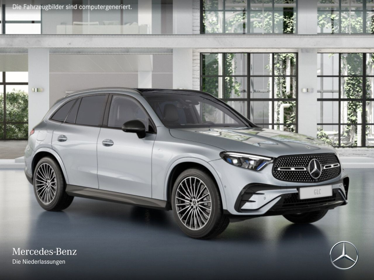 Mercedes-Benz GLC 300 de 4M AMG+NIGHT+PANO+360+AHK+TOTW+9G foto 17