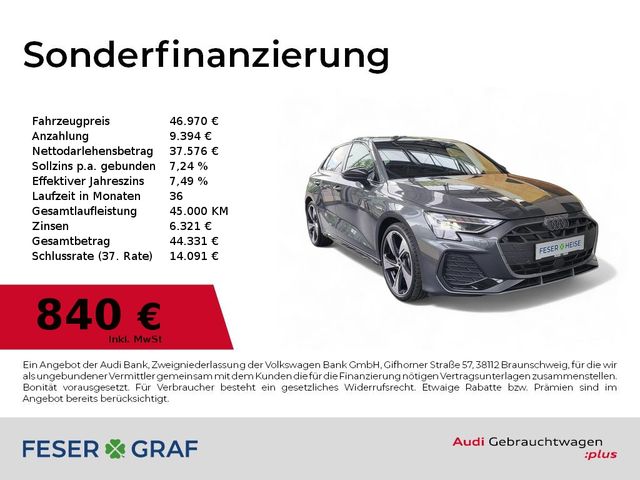 Audi A3 Sportback S line 35 TFSI 110(150) kW(PS) S tr