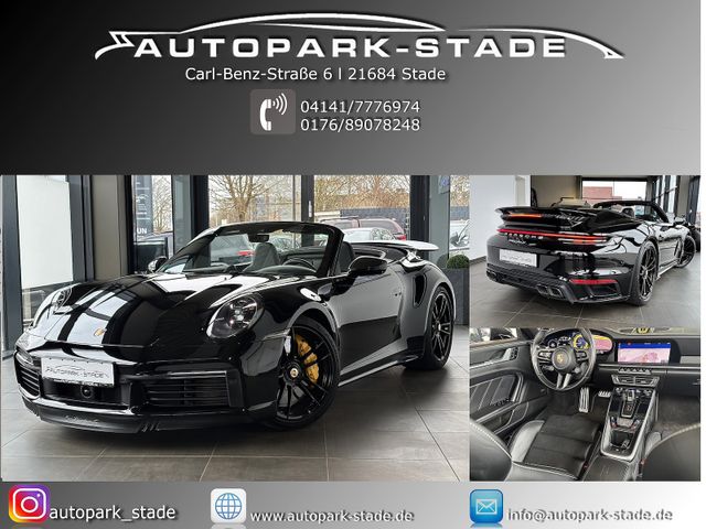 Porsche 911 Turbo S Cabriolet Lift Chrono Carbon VOLL