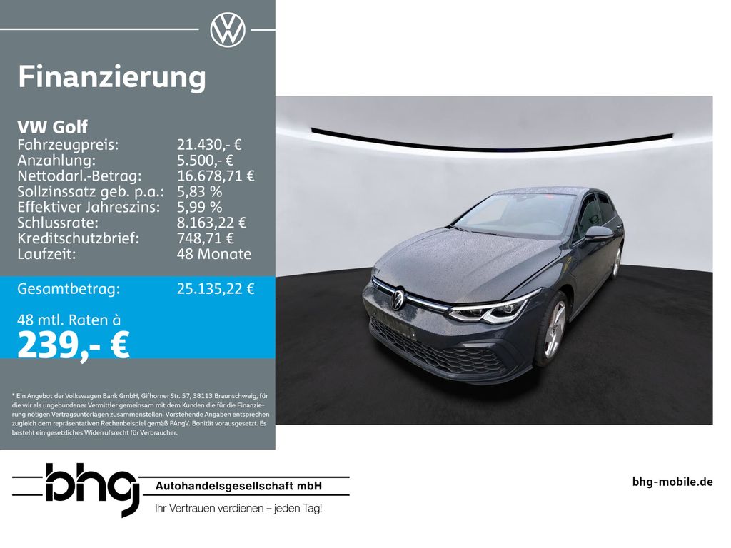 Golf GTE 1.4 DSG eHybrid #AHK #STANDHEIZUNG #NAV
