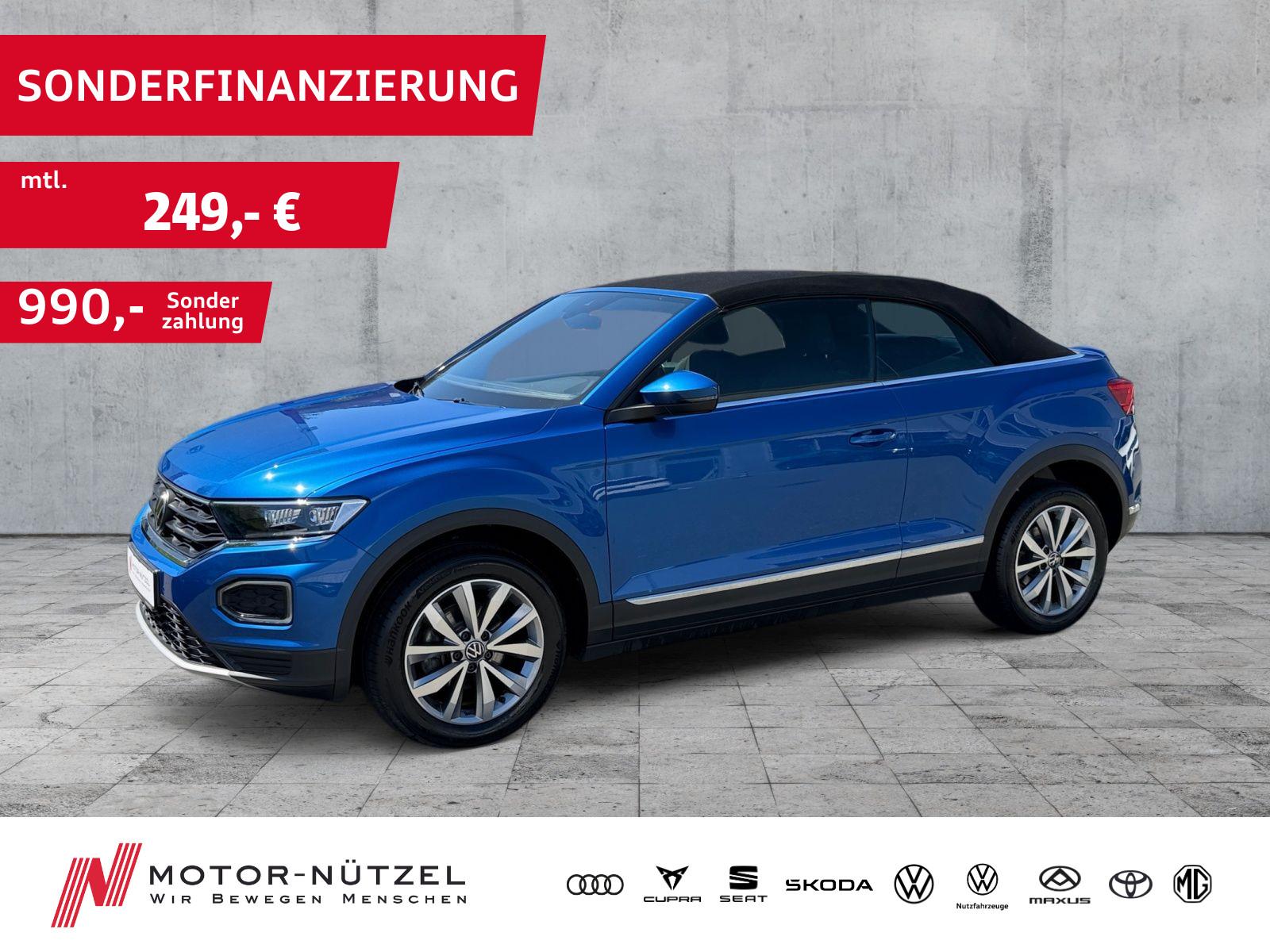 Volkswagen T-Roc Cabriolet 1.5 TSI STYLE LED+NAV+SHZ+AHK+VC