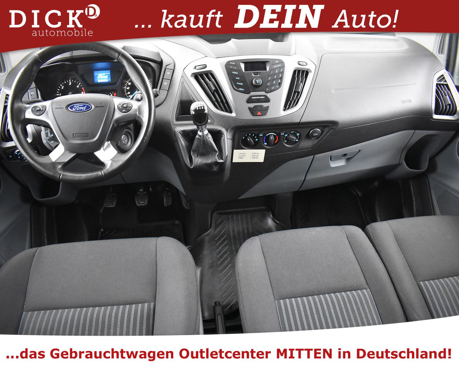 FORD Transit Cust 2.0d 310 Trend 9SITZ+KLIMA+PDC+TEMP - Image 10