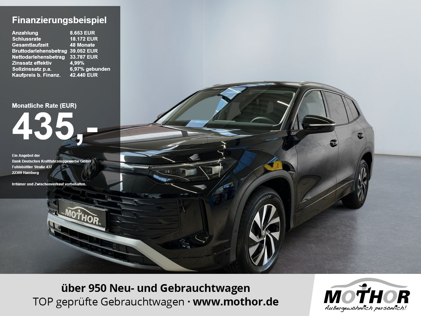 Volkswagen Volkswagen Tayron Life 1.5 eTSI DSG 7-Sitzer DynLi