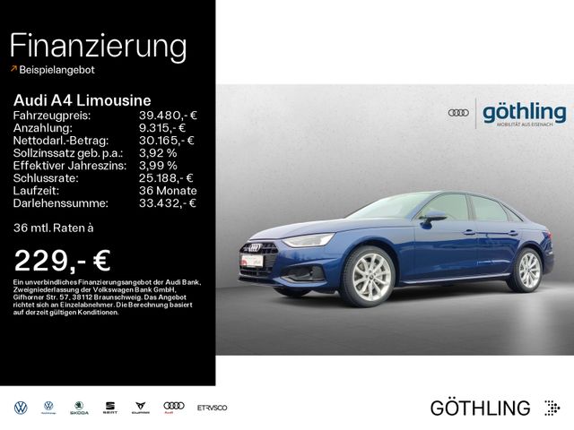 Audi A4 Limousine 40 TDI quattro *LED*Navi+*Kam*Optik