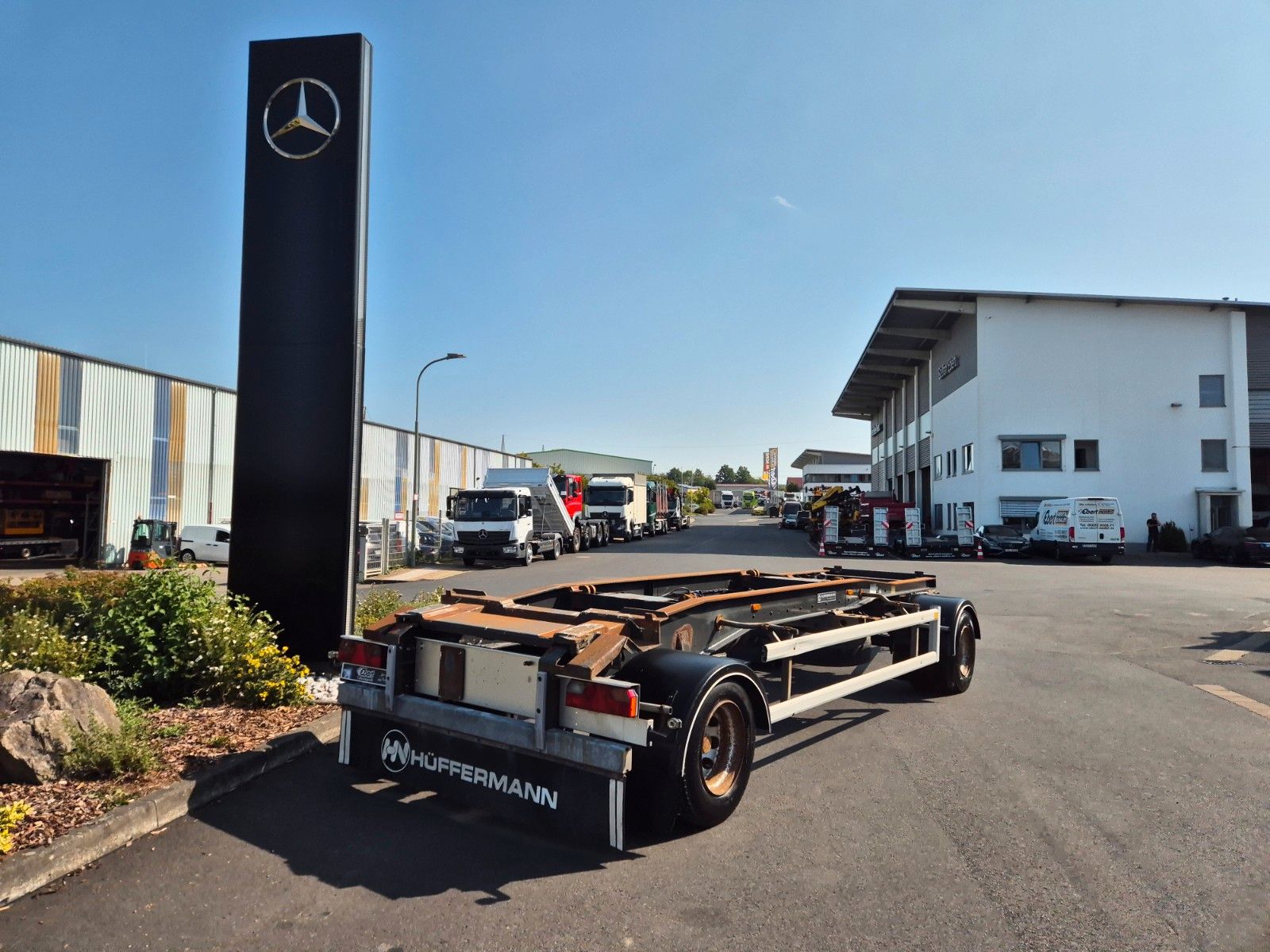 Fahrzeugabbildung Hüffermann HSA 18.70 P BPW 14.582kg Nutzlast