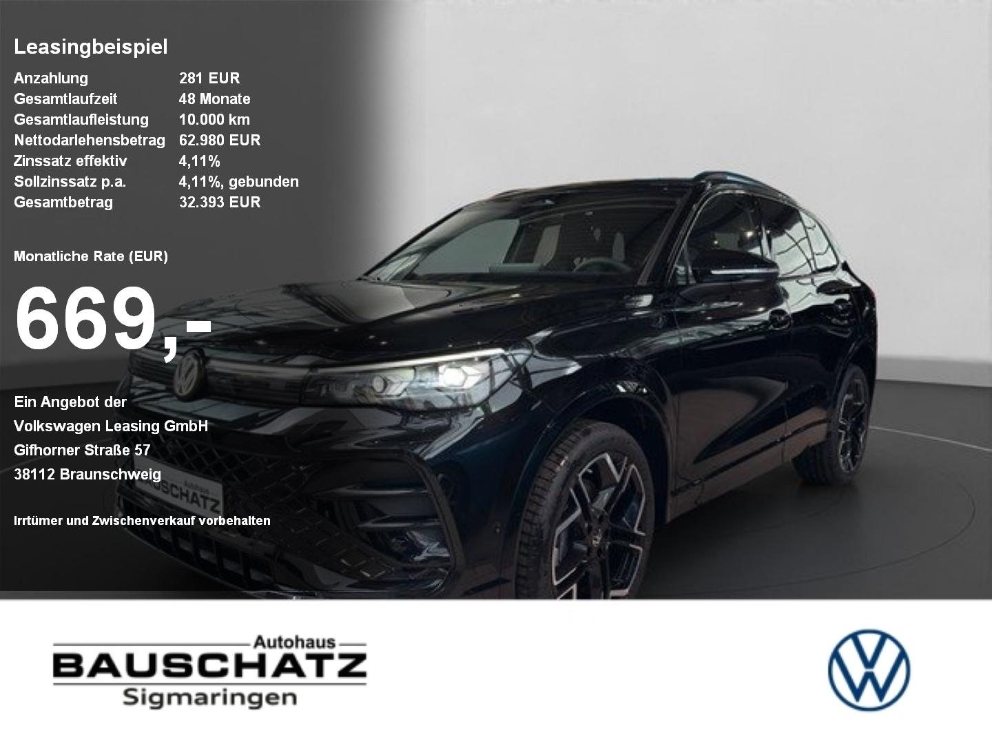 Volkswagen Tiguan 2.0 TDI 4MOTION DSG R-Line