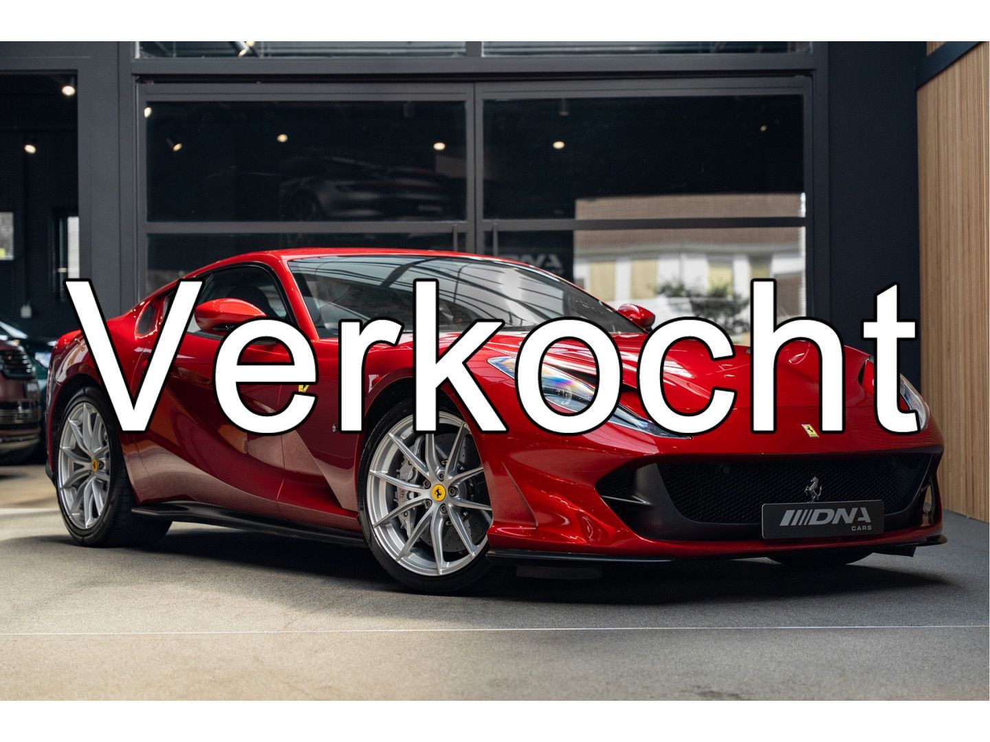 Ferrari 812 Superfast TDF Wheel Carbon JBL Passenger Dis