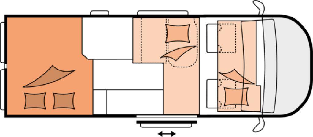 Hobby Vantana De Luxe K60 FT Ehem. Mietwagen