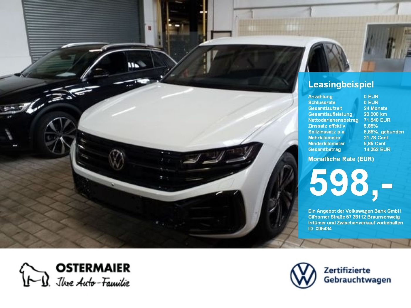 Volkswagen Touareg R-LINE BLACK STYLE 3.0TSI 340PS NP.119T