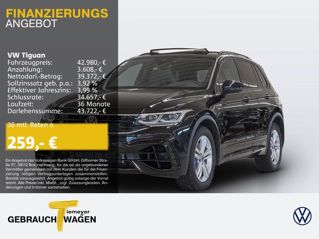 Volkswagen Tiguan R BLACK STYLE LM21 PANO AHK KAMERA