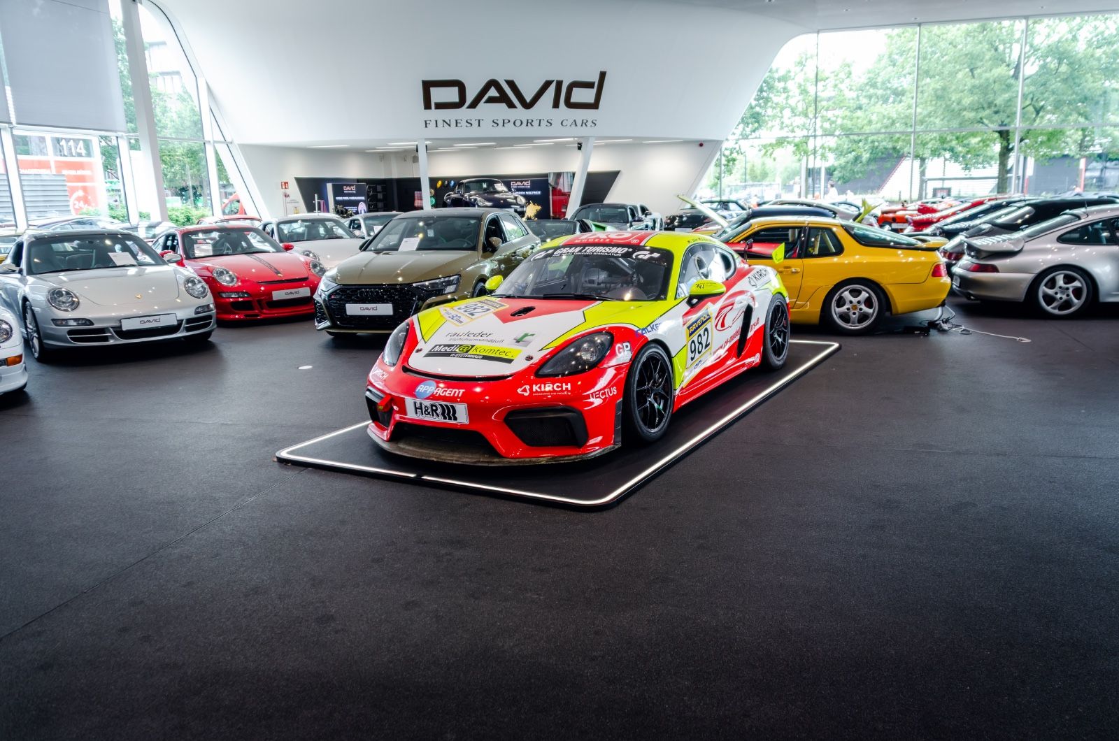 Porsche Cayman GT4 Clubsport MR DMSB Manthey foto 3