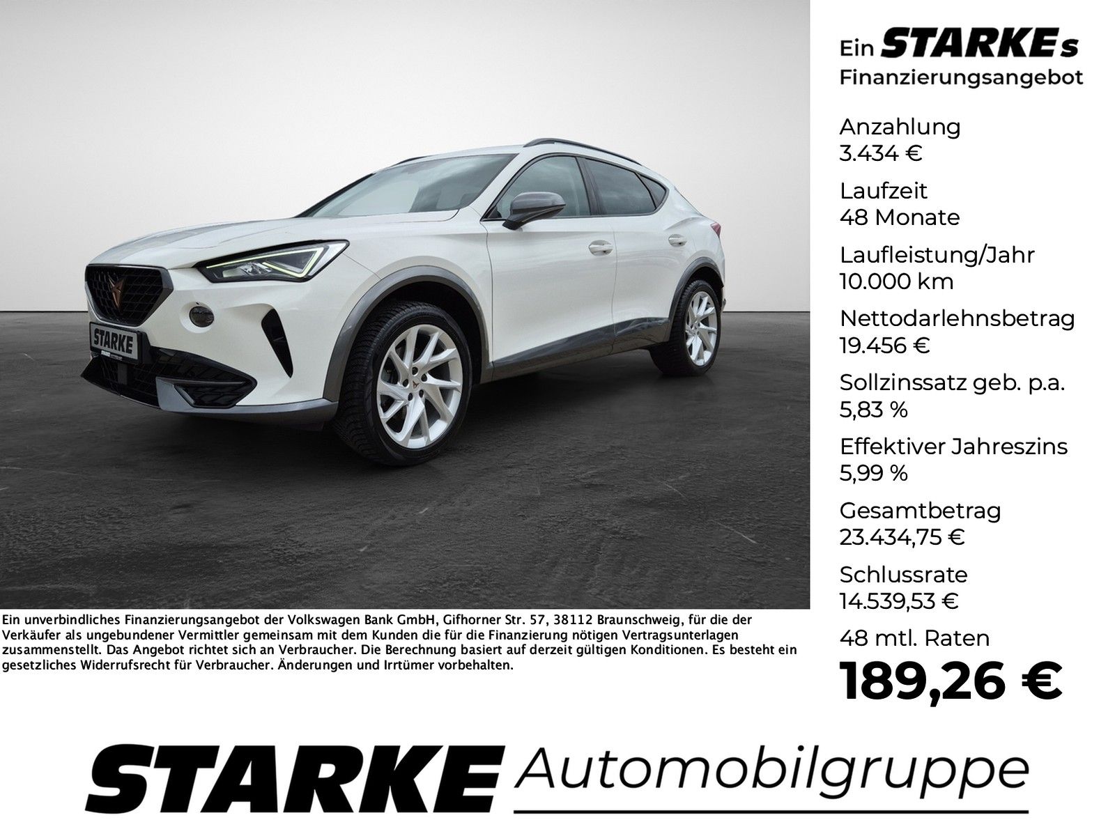 Cupra Formentor 2.0 TDI  Navi LED PDC LM Tempo Klima
