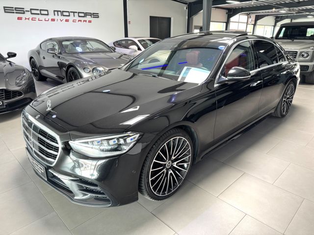 Mercedes-Benz S 400 d 4M LANG AMG EXKLUSIV LEDER- ROT PANO 21"