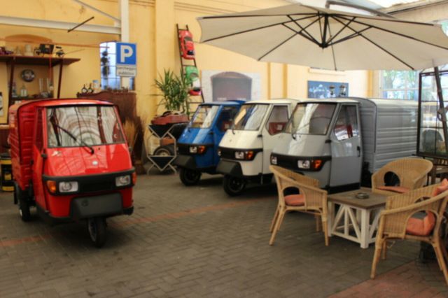 Piaggio APE 50/ kann jetzt auch auf 25 km/h gedrosselt w