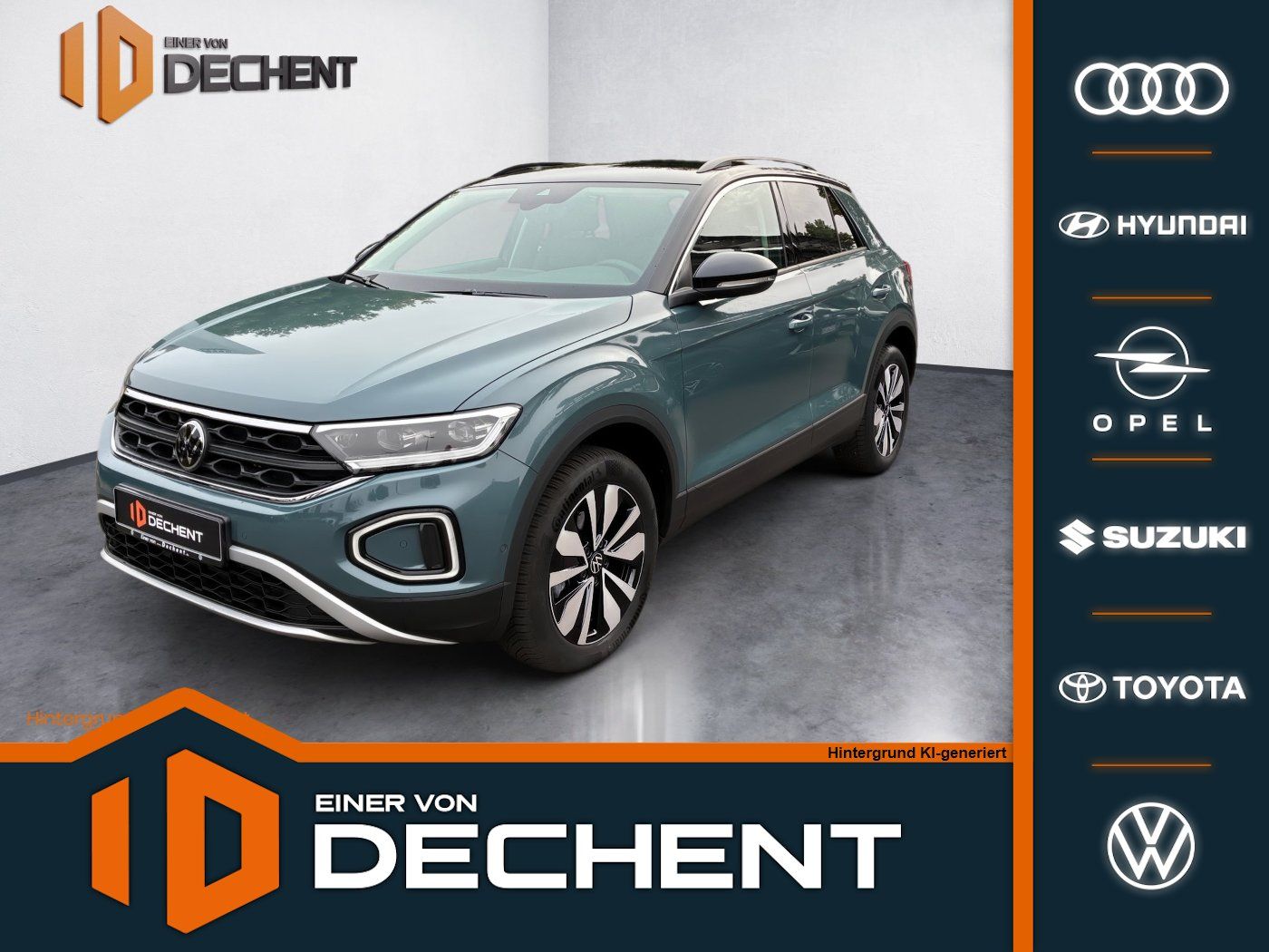 Fahrzeugabbildung Volkswagen T-Roc 1.5 TSI Goal LED,Navi,PDC,SHZ,ACC,Virtual