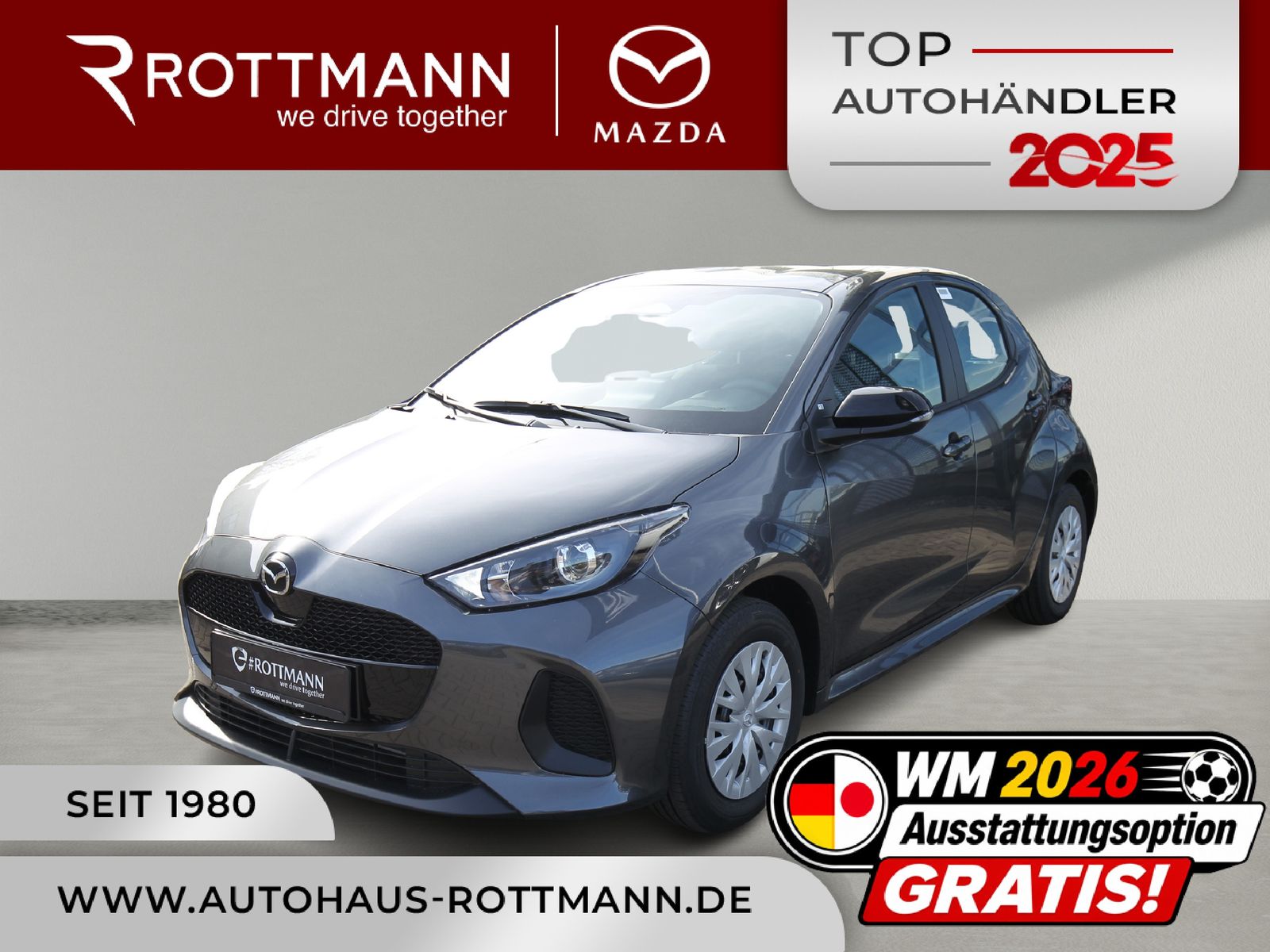 Mazda 2 Hybrid 1.5L VVT-i 116PS Aut. PRIME-Line