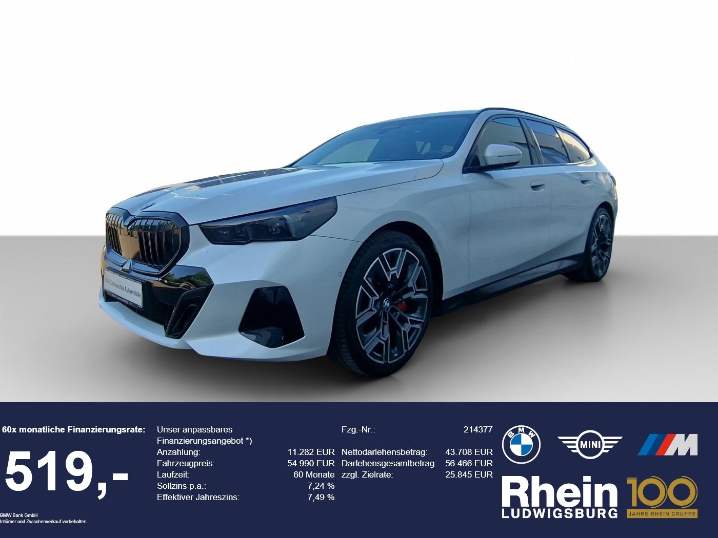 BMW 540d xDrive Touring M Sport Navi.LED.Standhz.ACC foto 1