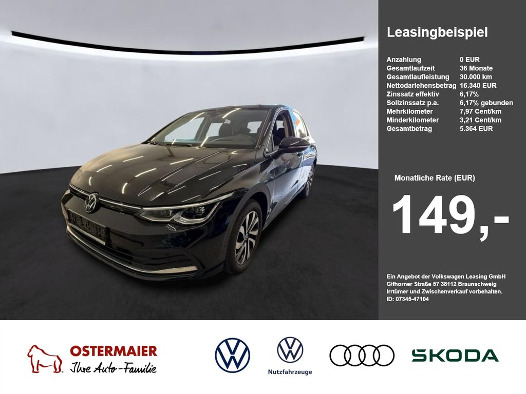 Golf VIII ACTIVE 1.5TSI 150PS ACC.5J-G.STHZG.KAM