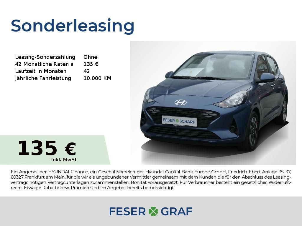 Hyundai i10 TREND&KOMFORT-PAKET NAVI KAMERA SHZ LHZ