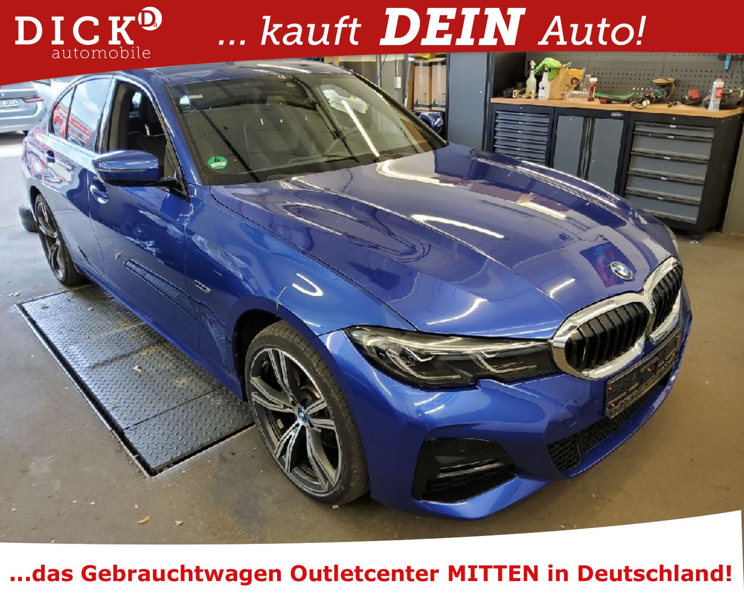 Fahrzeugabbildung BMW 320e M SPORT/LASER/H&K/DAB/HUD/SHZ/360°/8Fa