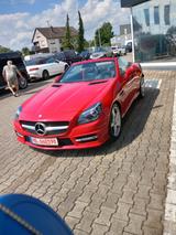 Mercedes-Benz SLK 250 BlueEFF. Edition 1 Autom. AMGLine - rote Mercedes-Benz SLK-Klasse