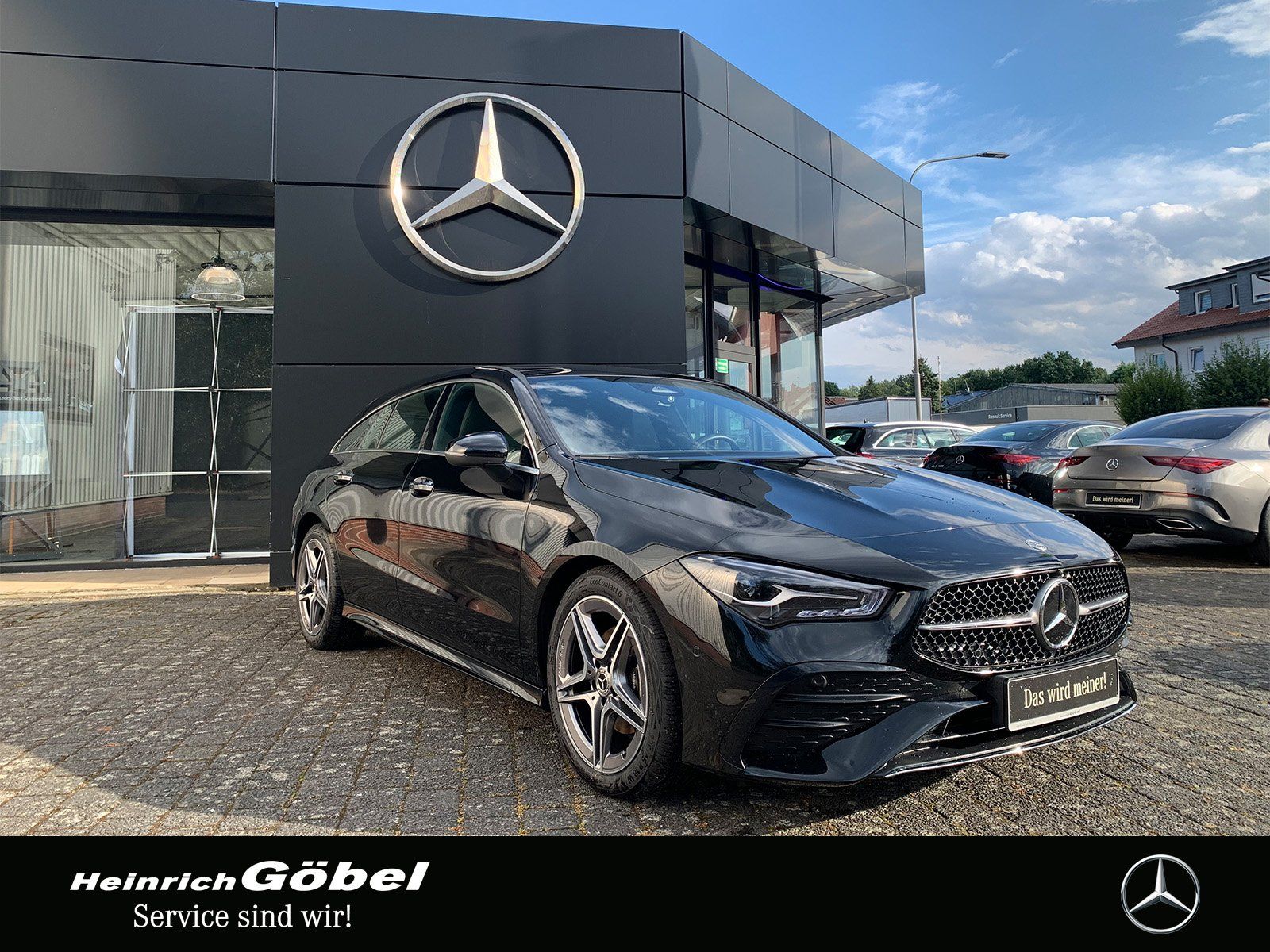 Fahrzeugabbildung Mercedes-Benz CLA 180 SB AMG Line (EURO 6e)