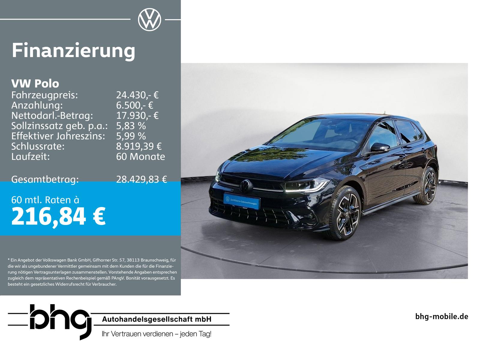 Volkswagen Polo 1.0 TSI DSG R-LINE