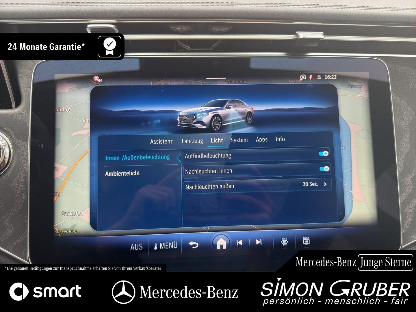 Fahrzeugabbildung Mercedes-Benz E 220 d AMG Int/Ext Night Pano Kamera Ambi+